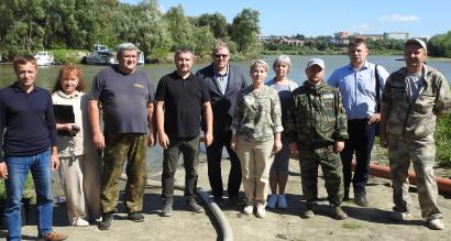 В реку Иртыш Омской области выпущена молодь стерляди 