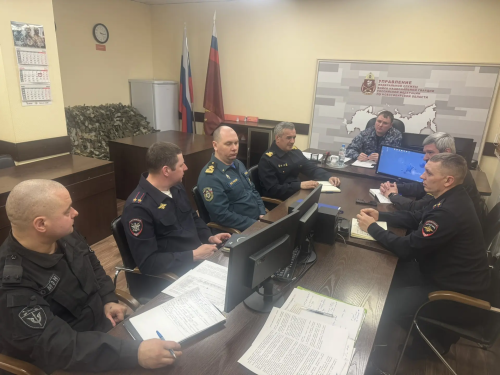 Рабочая встреча в Управлении Росгвардии по Новосибирской области