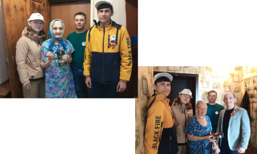 Сотрудники Томского отдела поздравили тружеников тыла и ветеранов труда с наступающим праздником!