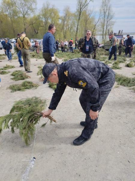 В Новосибирской области выставляются искусственные нерестилища