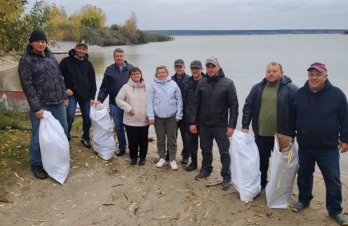 Мероприятие Ордынского отдела Верхнеобского ТУ Росрыболовства  в целях реализации проекта  Общероссийского общественного движения «Зелёная Россия».