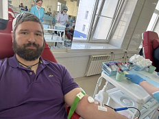 Сотрудники Верхнеобского ТУ Росрыболовства сегодня стали донорами крови