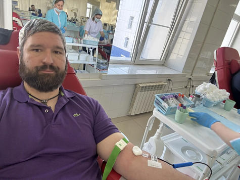 Сотрудники Верхнеобского ТУ Росрыболовства сегодня стали донорами крови