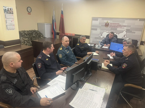 Рабочая встреча в Управлении Росгвардии по Новосибирской области