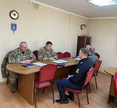 В Омском отделе состоялась рабочая встреча с представителями Управления Росгвардии по Омской области 