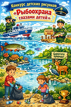 Конкурс детских рисунков «Рыбоохрана глазами детей»